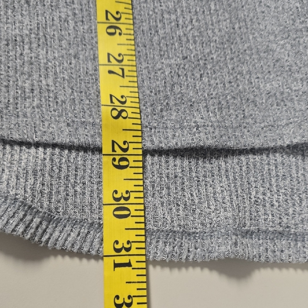 Terra & Sky Women's Light Gray Cowl Neck Sweater, 3X - Picture 9 of 10